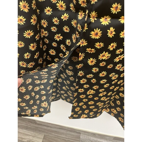 We Wore What Women Spaghetti Strap Cowl Neck Ditsy Dasies Midi Floral Dress 6 - Picture 11 of 15